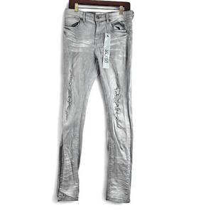 New Dzatr Premium Disaster Mens Distressed Jeans Pant Sz 32